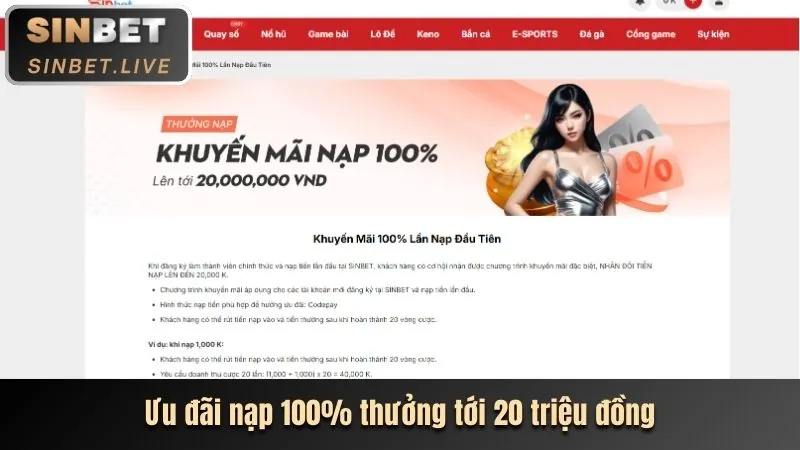 Thưởng chào mừng J88VIP0